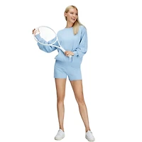 Bellemere New York Women's Bellemere Chic Sport Cotton Cashmere Sweater