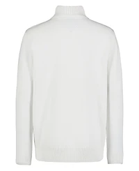 Tommy Hilfiger Big Boys Solid 1/4 Zip Sweater