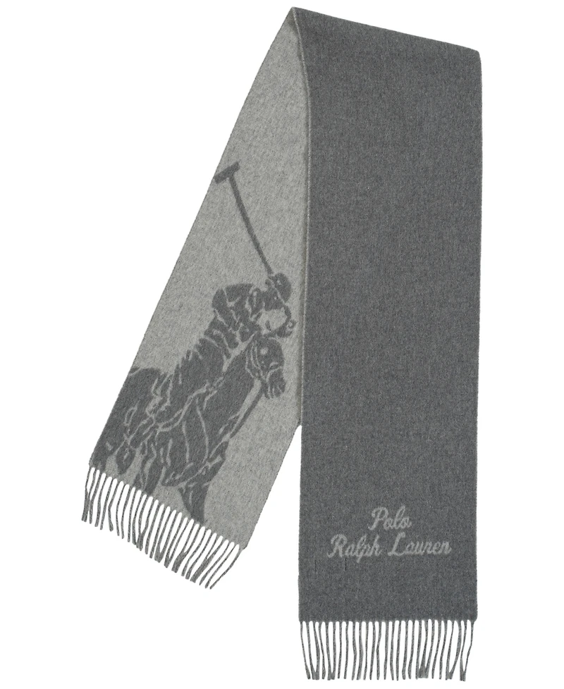 Polo Ralph Lauren Men's Big Pony Jacquard Scarf