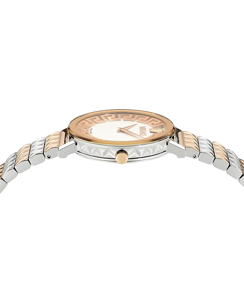 Versace Women's Swiss Daedalus Two-Tone Stainless Steel Bracelet Watch 35mm