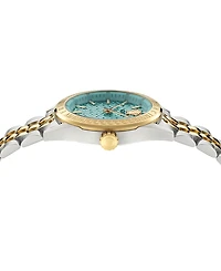 Versace Women's Swiss Two-Tone Stainless Steel Bracelet Watch 36mm