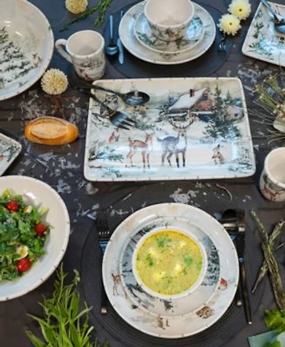 Certified International Winters Frost Dinnerware Collection