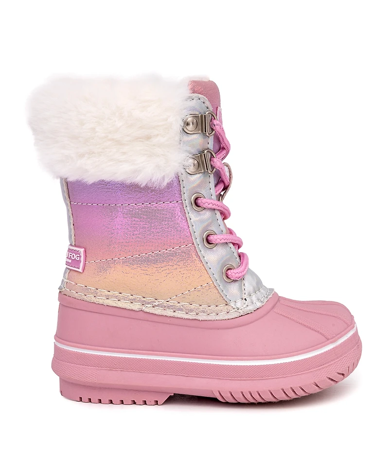London Fog Toddler Girls Lil Downing Court Cold Weather Boot