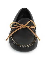 Minnetonka Men's Double Deerskin Softsole