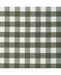 Kate Aurora Country Farmhouse Buffalo Check Plaid Gingham Single Window Curtain