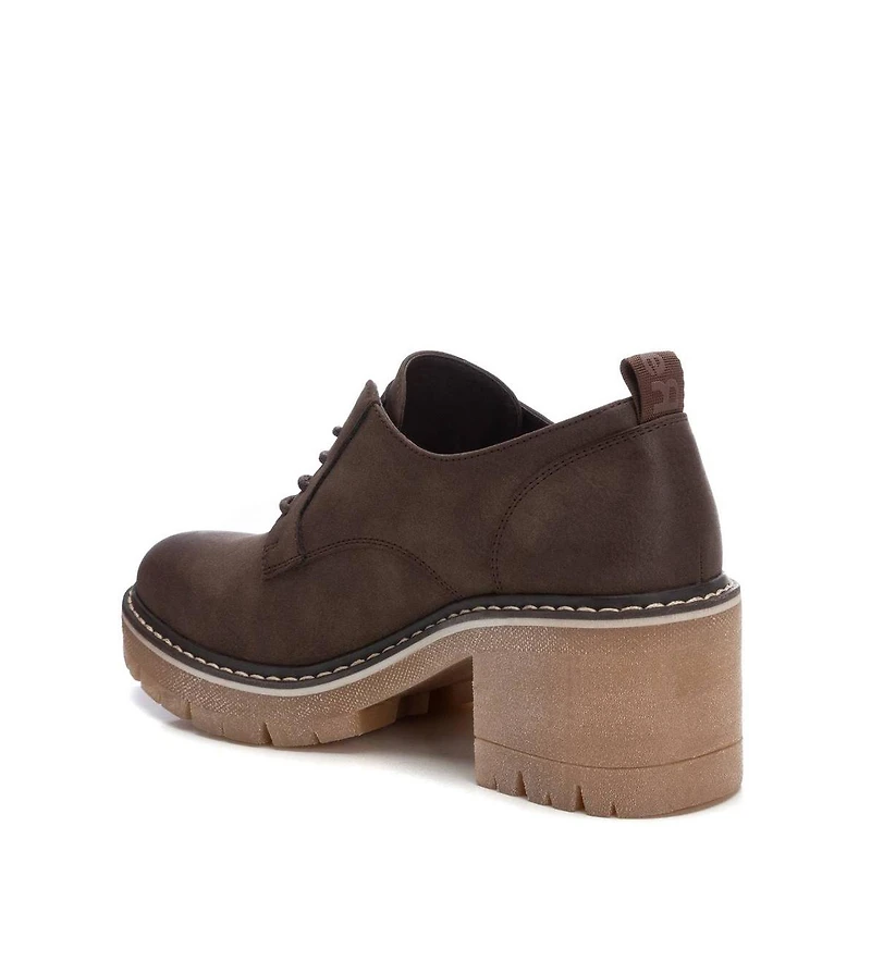 Women's Casual Heeled Oxfords By Xti