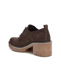 Women's Casual Heeled Oxfords By Xti