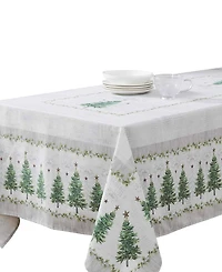 Avanti Trees Polyester Tablecloth Oblong