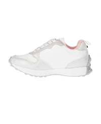Bebe Little and Big Girls Emboss Scripts Jogger Sneaker