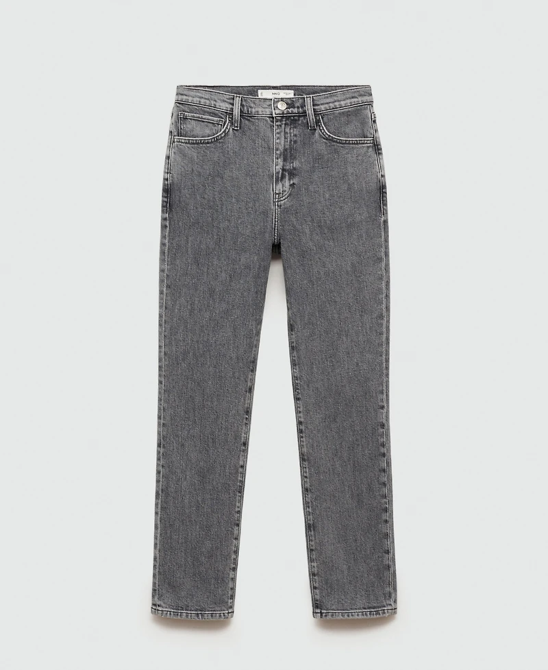 Mango Women's Claudia Slim Crop Jeans