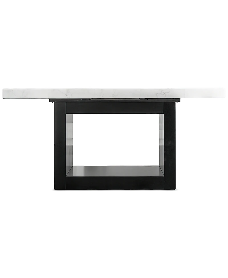 Kellet 5 Pc. Rectangular Marble Dining Set (Counter Height Table & 4 Side Chairs)
