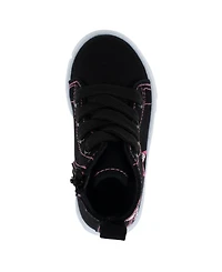 Bebe Toddler Girls Embroidered Sequin Sneakers