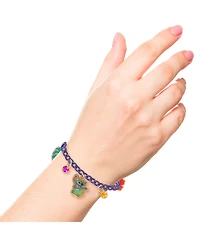 Disney Lilo & Stitch Purple Chain Charm Bracelet