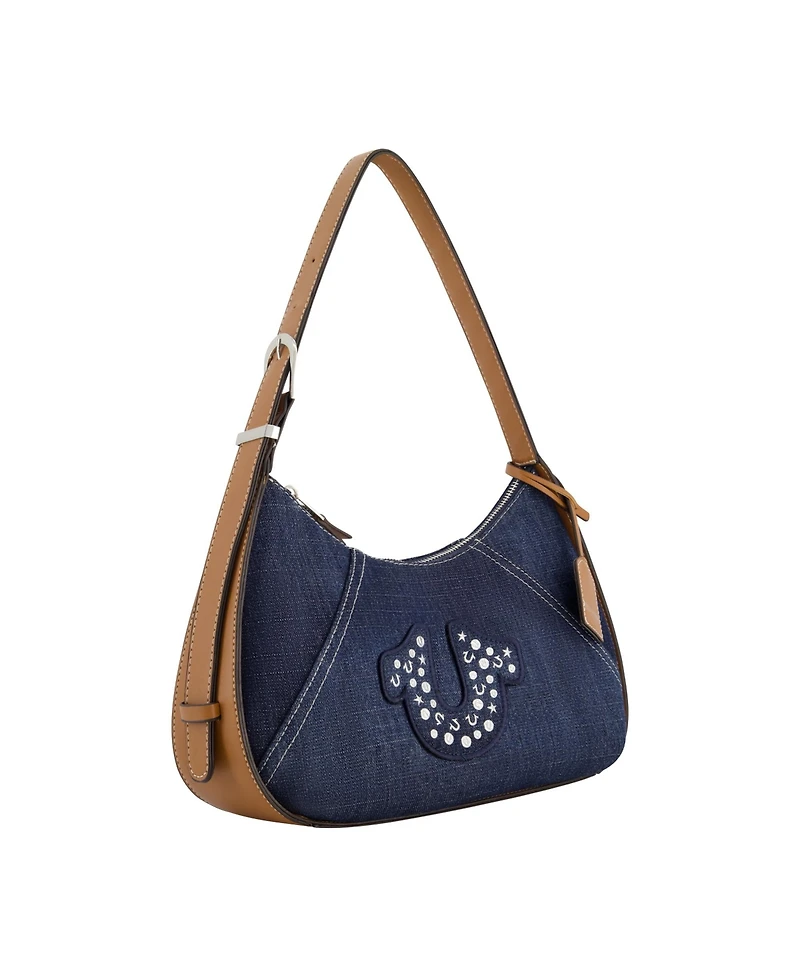 True Religion True Religon Strudded logo Denim Hobo