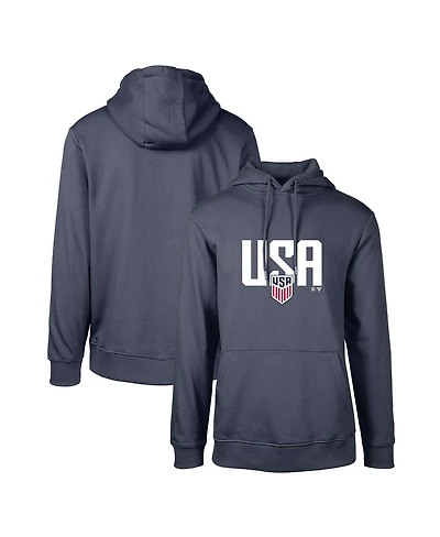 Levelwear Men's Navy Usmnt Podium Mascot Pullover Hoodie
