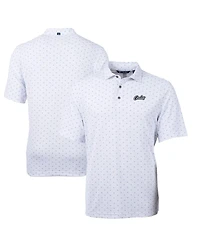 Cutter & Buck Men's Ucf Knights Citronaut Virtue Eco Pique Tile Print Polo