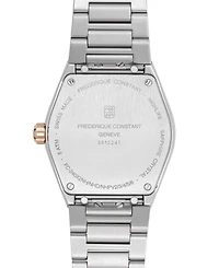 Frederique Constant Women's Swiss Highlife Diamond (0.04 ct. t.w.) Two-Tone Stainless Steel Bracelet Watch 31mm