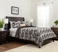 Chanasya Premium Faux Fur Duvet Cover Set - & Minky Blanket (68” x 90”) 1 Pillow Sham (20” 26”)