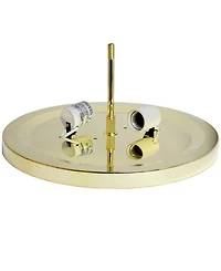 Lalia Home Crystal Glam 2 Light Ceiling Flush Mount, Pack of