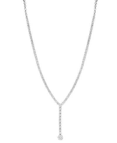 Effy Lab Grown Diamond 16" Lariat Necklace (8-3/4 ct. t.w.) in 14k White Gold