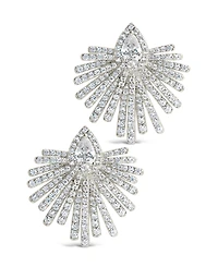 Sterling Forever Cameron Cubic Zirconia Stud Earrings