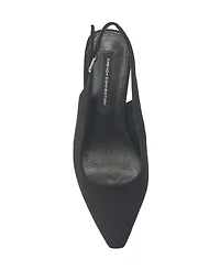 French Connection Women's Wesley Slingback Cube Block Heel