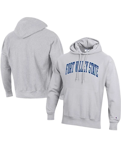 Champion Men's Fort Valley State Wildcats Tall Arch Pullover Hoodie