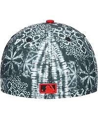 New Era Men's Black Los Angeles Angels Sands 59FIFTY Fitted Hat