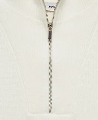 Mango Women's Zipper Detail Knitted Vest