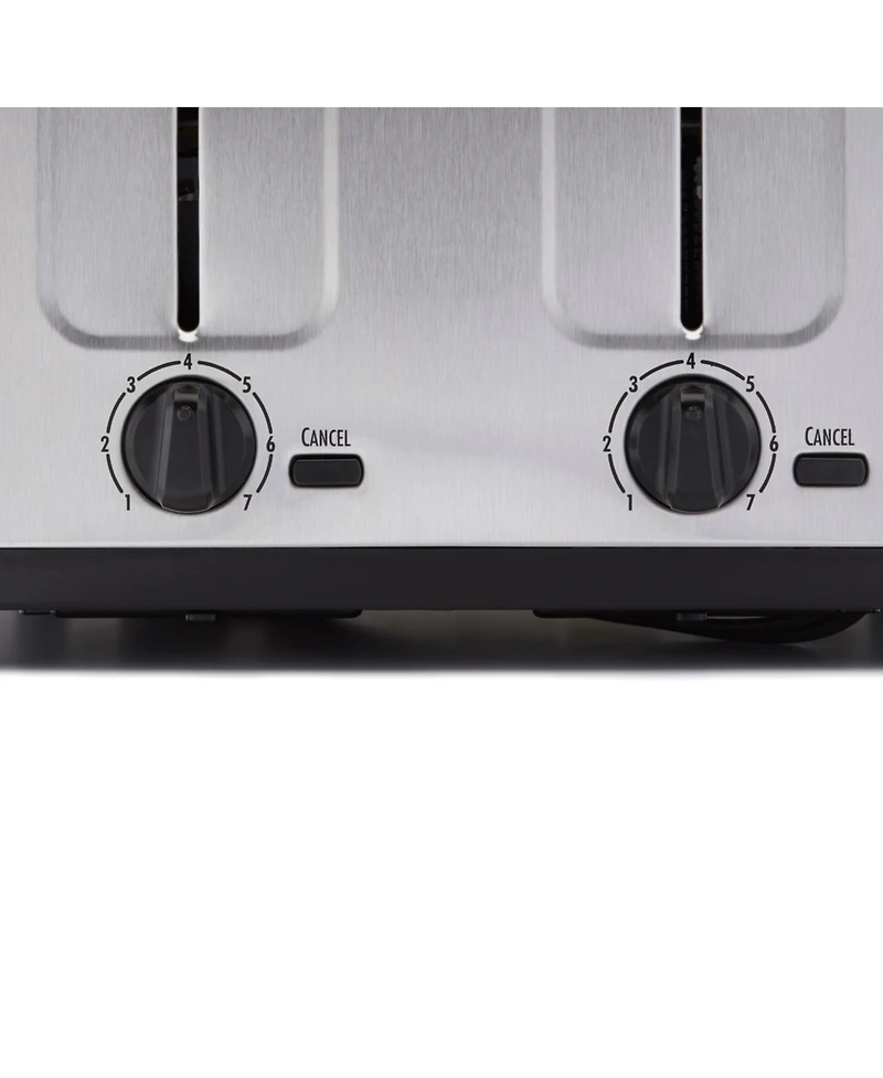 Hamilton Beach Brushed Stainless Steel 4 Slice Toaster - 24910G