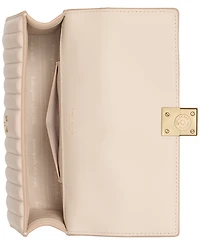 kate spade new york Deco Quilted Leather Mini Flap Chain Crossbody Bag