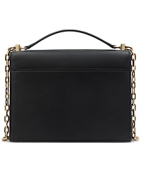 kate spade new york Deco Pebbled Leather Chain Shoulder Bag