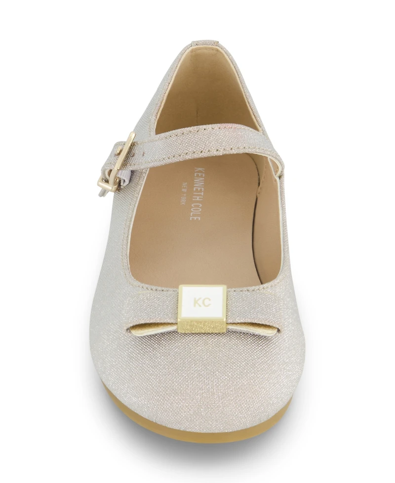 Kenneth Cole New York Little and Big Girls Daisy Callie Ballet Flat Shoe