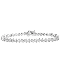 Wrapped in Love Diamond Tennis Bracelet (2 ct. t.w.) in 10k White Gold, Created for Macy's