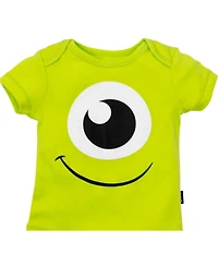 Monsters Inc. Baby Boys Pixar Toy Story Winnie the Pooh Bodysuit and Hat Set