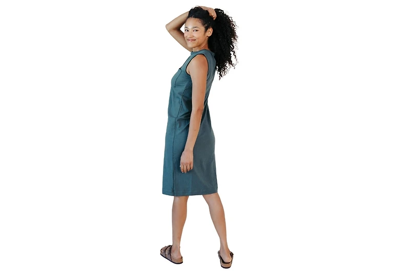 Poplinen Women's Sophie Organic Cotton + Tencel Tank Dress
