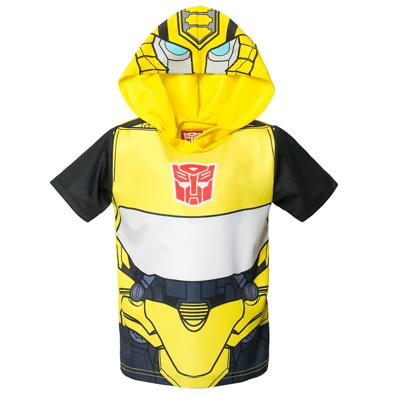 Transformers Little Boys Athletic Pullover T-Shirt Mesh Shorts Outfit Set