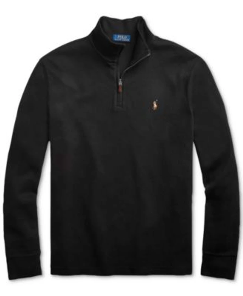 Polo Ralph Lauren Mens Estate Rib Quarter Zip Collection