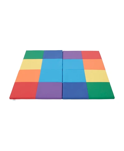 ECR4Kids SoftZone Square Dance Activity Mat, Contemporary