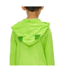 Monsters Inc. Toddler Boys Pixar Mike Wazowski Zip Up Cosplay Coverall