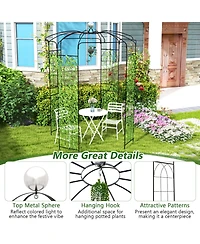 Skonyon Birdcage Shape Gazebo for Climbing Plants and Wedding Ceremony Decoration