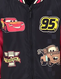 Disney Toddler Boys Toy Story Cars Zip Up Varsity Bomber Jacket to (2T - 7-8)