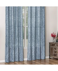 Chanasya Premium 2-Panel Floral Jacquard Textured Beige Curtains with Grommets for Windows Living Room Bedroom Office