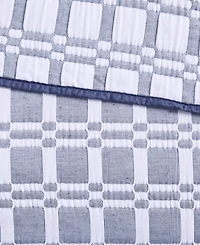 Madison Park Harlow Reversible Matelasse 3-Pc. Coverlet Set, Full/Queen