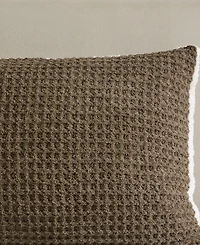 Madison Park Riordan Waffle Knit Chenille 3-Pc. Comforter Set