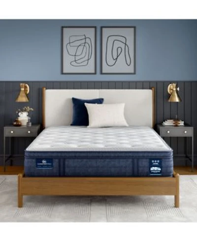 Serta Icomfortpro Dartmouth 15 Latex Foam Plush Pillow Top Mattress Set Collection