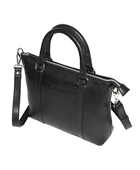 Club Rochelier Leather Crossbody Bag with Top Handles