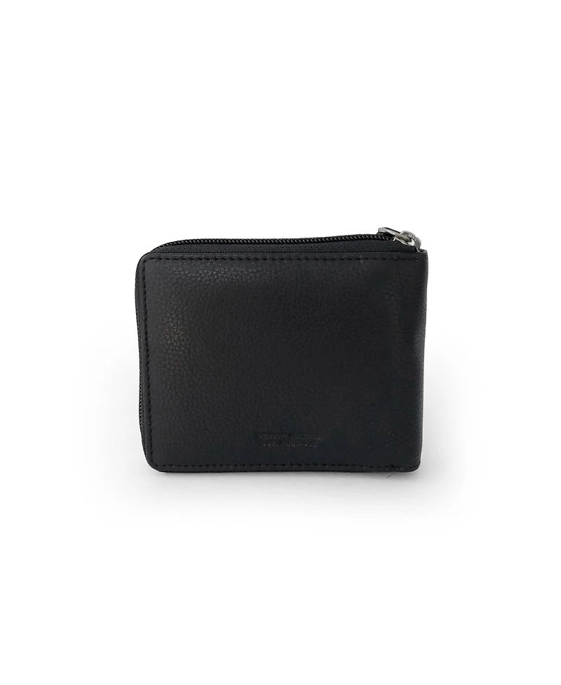 Club Rochelier Men's Zip Around Billfold Wallet
