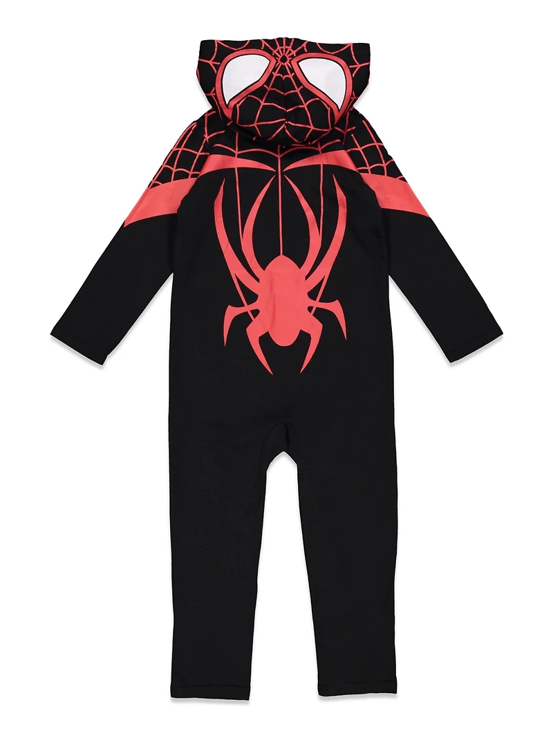Avengers Toddler Boys Marvel Captain America Iron Man Zip Up Cosplay Coverall