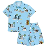 Starwars Toddler Boys Star Wars Chewbacca Darth Vader R2-D2 Stormtrooper Tie Fighter X-Wing Matching Family Hawaiian Button Down Shirt Adult